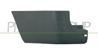 REAR BUMPER END CUP RIGHT-DARK GRAY-TEXTURED FINISH