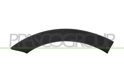 FRONT WHEEL ARCH EXTENSION LEFT-REAR SIDE-BLACK-TEXTURED FINISH