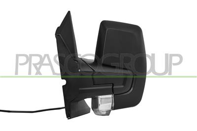 ESPEJO IZQUIERDO-ELECTRICO-NEGRO-TERMICO-ABATIBLE-CON PILOTO-CONVEXO-8 PINES