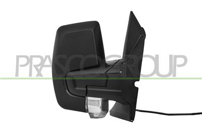 ESPEJO DERECHO ELECTRICO-NEGRO-TERMICO-CON PILOTO-ABATIBLE-CON BLIS-CONVEXO-10 PINES