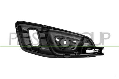 MANECILLA INTERIOR DELANTERA IZQUIERDA CON PALANCA CROMADA-ESCUDO NEGRO