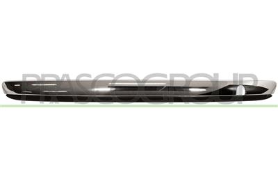 REAR BUMPER MOLDING-CENTRE-CHROME+REAR BUMPER MOLDING-LOWER-BLACK (2 PCS)