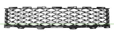 GRILLE CENTRALE DE PARE-CHOCS-NOIRE AVEC MOLURES CHROMEES MOD. LOUNGE