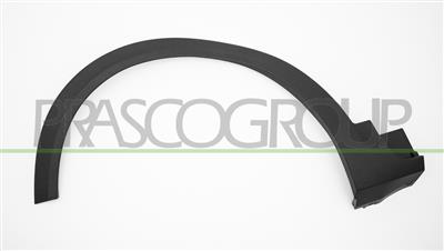 FRONT WHEEL ARCH EXTENSION LEFT-BLACK-TEXTURED FINISH-WITH CLIPS