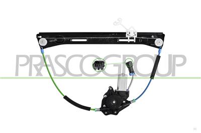 FRONT WINDOW REGULATOR RIGHT-ELECTRIC MOD. 3/5 DOOR