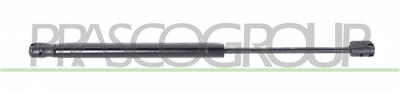 REAR HATCH WINDOW GAS SPRING RIGHT/LEFT - 180 N - L 393 mm - S 148 mm - Ø 18 mm - Ø 8 mm MOD. STATION WAGON