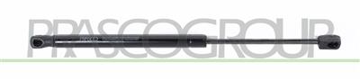 REAR HATCH WINDOW GAS SPRING RIGHT/LEFT - 180 N - L 393 mm - S 148 mm - Ø 18 mm - Ø 8 mm MOD. STATION WAGON