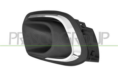 GRILLE GAUCHE NOIRE DE PARE-CHOCS-AVEC SIEGES ANTIBROUILLARD-AVEC MOULURE CHROMEE MOD. 5 PORTES