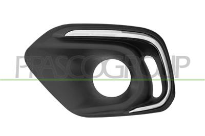 GRILLE GAUCHE NOIRE DE PARE-CHOCS-AVEC SIEGES ANTIBROUILLARD-AVEC MOULURE CHROMEE MOD. 5 PORTES
