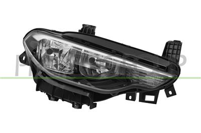 PROIETTORE DESTRO H7+H15-ELETTRICO-CON MOTORE-NERO-VERSIONE A.L. MOD. 10/20 >