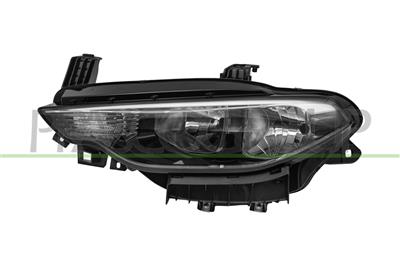 OPTICA IZQUIERDA H7+H15-ELECTRICA-CON MOTOR-NEGRA-MONTAJE A.L. MOD. 10/20 >