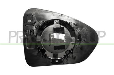 VERRE DE RETROVISEUR GAUCHE CONVEX/CHROME'