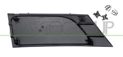 CACHE DE REGULATEUR DE VITESSE DE GRILLE CENTRAL DE PARE-CHOCS NOIRE-STRUCTURE'