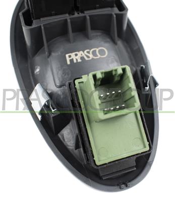 PANNEAU A BOUTON-POUSSOIR NOIR-2 INTERRUPTEURS-LEVE VITRE-PORTE AVANT GAUCHE-AVEC FONCTION DE REGLAGE RETROVISEURS-20 BROCHES