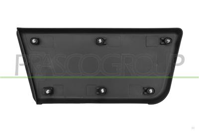 MODANATURA PORTA ANTERIORE SINISTRA-NERA-GOFFRATA-CON CLIPS