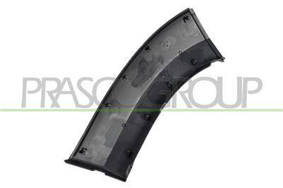 FRONT BUMPER END RIGHT-BLACK-TEXTURED FINISH