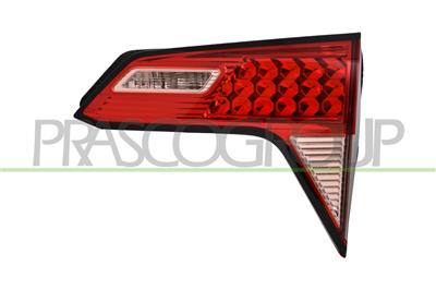 FANALE POSTERIORE DESTRO-INTERNO-CON PORTALAMPADA-FONDO-ROSSO-LED