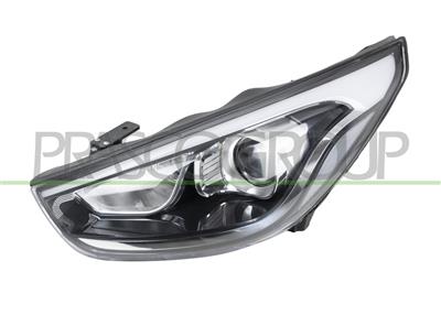 HEADLAMP LEFT HIR2-PY21W ELECTRIC-WITHOUT MOTOR-BLACK