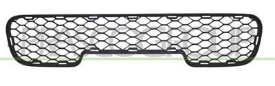 FRONT BUMPER GRILLE-CENTRE-BLACK