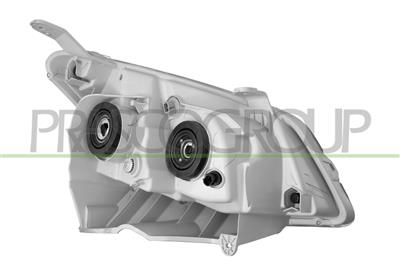 SCHEINWERFER LINKS +HB3-MIT LWR-OHNE MOTOR-SCHWARZ