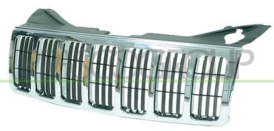 GRILLE CALANDRE -AVEC CADRE CHROME'