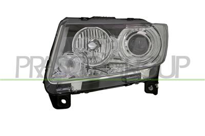 HEADLAMP LEFT H9 ELECTRIC-WITH MOTOR