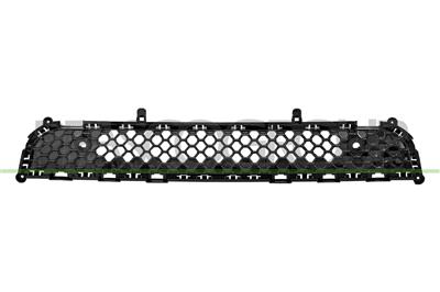 FRONT BUMPER GRILLE-CENTRE-LOWER-BLACK-WITH PDC HOLES+SENSOR HOLDERS