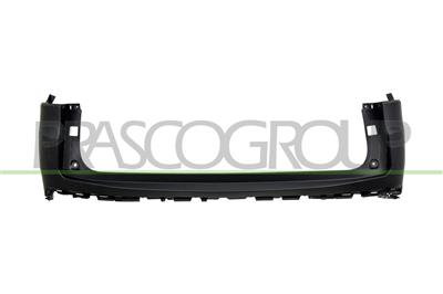 REAR BUMPER-PRIMED-UPPER-WITH CUTTING MARKS FOR PARK ASSIST