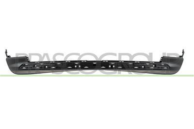 FRONT BUMPER-LOWER-BLACK-TEXTURED FINISH-WITH MOLDING HOLES