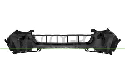 REAR BUMPER-PRIMED-UPPER-WITH PARK ASSIST HOLES+SENSOR HOLDERS