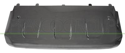 MOLDURA INFERIOR CENTRAL PARACHOQUES DELANTERO-PINTADA NEGRO BRILLANTE MOD. S/R-SPORT