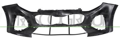 FRONT BUMPER-BLACK-SMOOTH FINISH TO BE PRIMED-WITH CUTTING MARKS FOR PDC