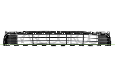 FRONT BUMPER GRILLE-CENTRE-BLACK-GLOSSY