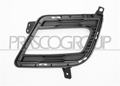 BUMPER GRILLE RIGHT-BLACK-WITH FOG LAMP HOLE MOD. 5 DOOR