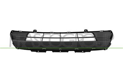 FRONT BUMPER GRILLE-CENTRE-LOWER-BLACK