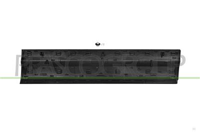 MOLDURA PUERTA DELANTERA IZQUIERDA-NEGRA-GRANULADA