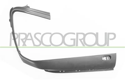 REAR BUMPER EXHAUST FRAME LEFT-PRIMED