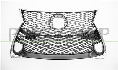 RADIATOR GRILLE-BLACK-WITH CHROME MOLDING MOD. F SPORT