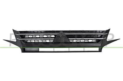 RADIATOR GRILLE-BLACK-WITH CHROME MOLDINGS