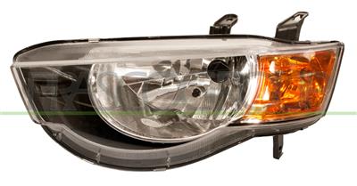 HEADLAMP LEFT H4 ELECTRIC-WITHOUT MOTOR