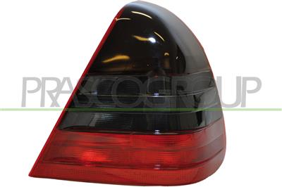 TAIL LAMP LEFT-WITHOUT BULB HOLDER RED/SMOKE MOD. 97 > 00