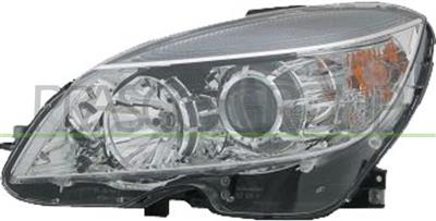 HEADLAMP LEFT H7+H7 ELECTRIC-WITH MOTOR 10/07 >