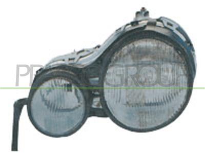 PHARE GAUCHE H7+H7 HYDRAULIQUE