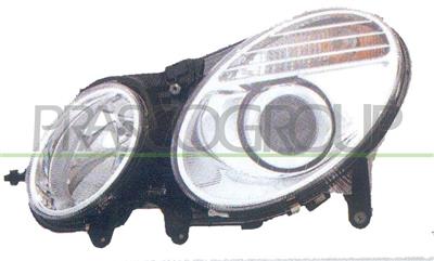 SCHEINWERFER LINKS-H7+H7-MIT LWR-MIT MOTOR