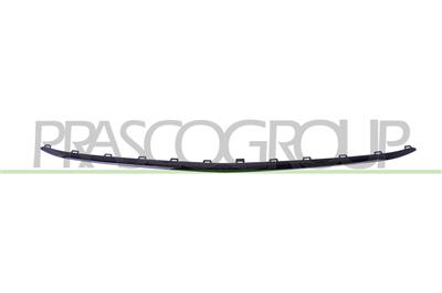 FRONT BUMPER MOLDING-CENTRE-LOWER-GLOSSY BLACK