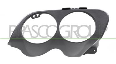 CORNICE TUBO SCARICO DESTRO-NERA-GOFFRATA MOD. AMG E53