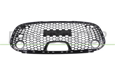 FRONT BUMPER GRILLE-CENTRE-TO BE PAINTED-ABS