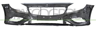 FRONT BUMPER PRIMED-WITH PDC AND PARK ASSIST+SENSOR HOLDERS-WITH CUTTING MARKS FOR HEADLAMP WASHERS