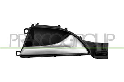 FRONT/REAR DOOR HANDLE RIGHT-INNER-WITH CHROME LEVER-BLACK HOUSING