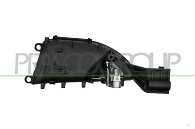 FRONT/REAR DOOR HANDLE LEFT-INNER-WITH CHROME LEVER-BLACK HOUSING